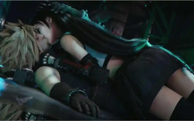 最终幻想Ⅶ重制版从小到大蒂法与克劳德的温馨の爱情片段送给ct党的