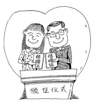 观点原标题:领证增设仪式复杂却很庄重     填表,盖章,把结婚证书往