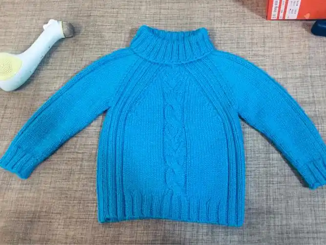 男宝宝棒针高领插肩套头毛衣-编织教程-编织人生