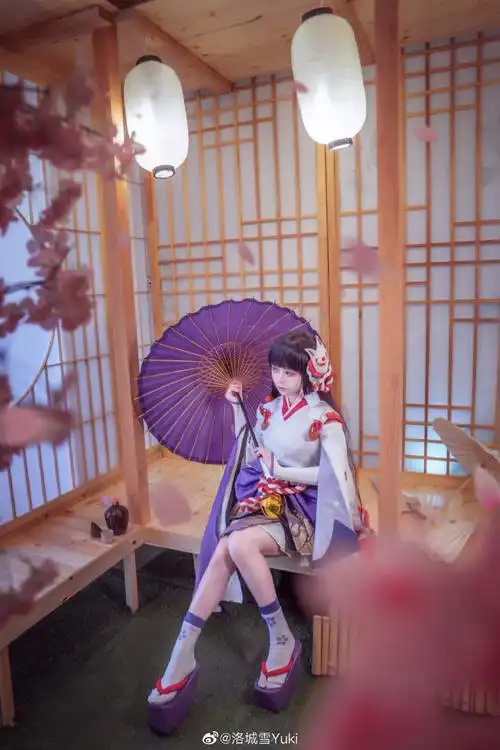 阴阳师手游##cos正片##雪女月见之樱##小雪