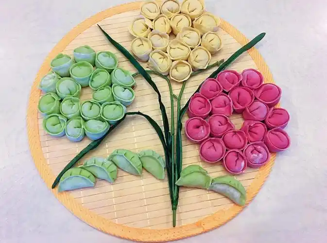 花色饺子