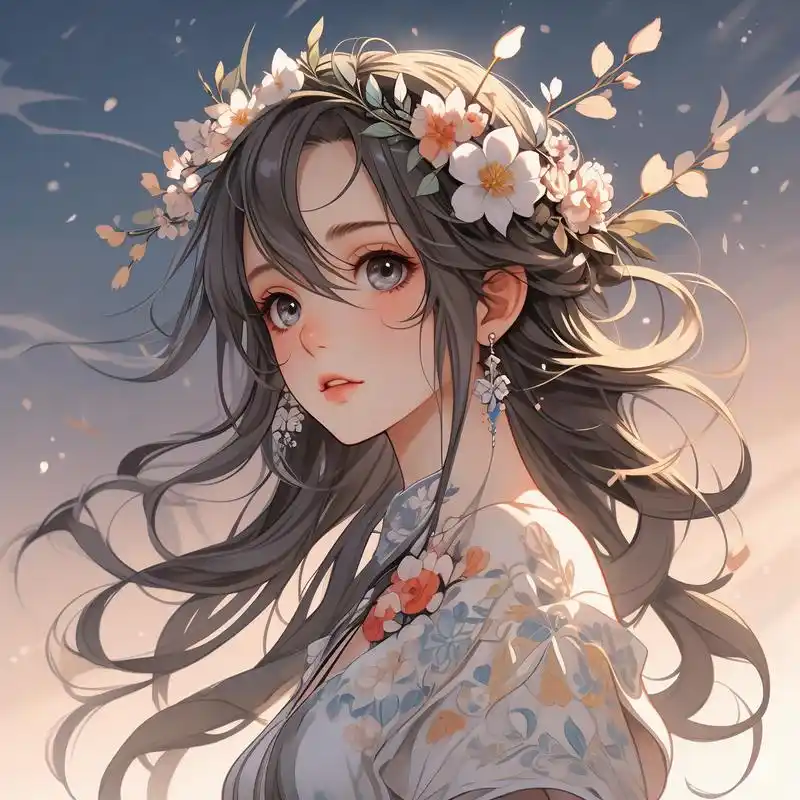 动漫风格女生头像来啦!优雅又可爱,每张都让人心动不已!