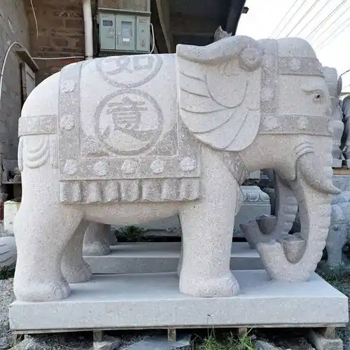 医院门口的石雕大象,是为了表达"招财进宝"的寓意吗?