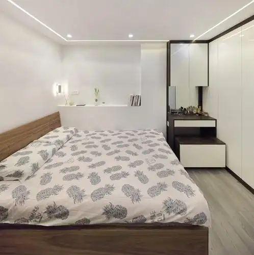 简约三居装修卧室设计图_齐家网装修效果图