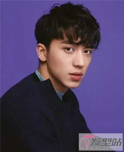 男生最新烫发款式 帅气蓬松纹理烫_发型站_最新流行发型设计发型图片