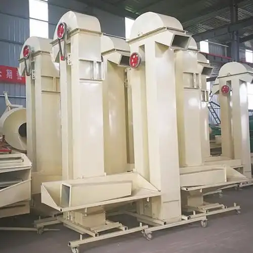 沙土斗提机塑料斗th315挖斗式提升机环链式斗式提升机