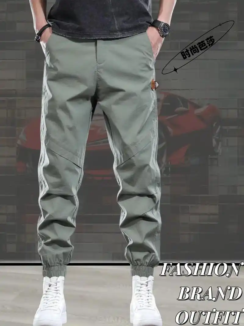 时尚型男工装裤