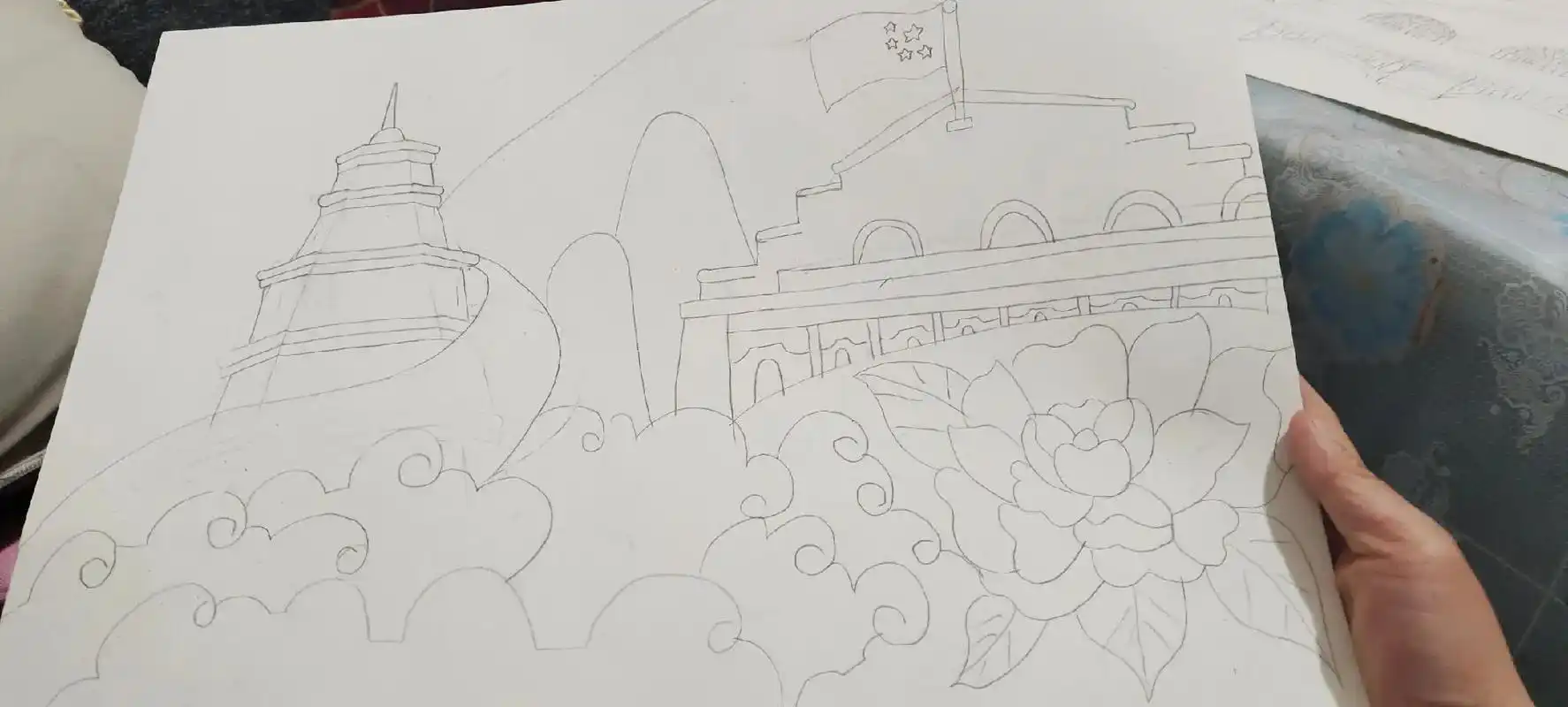 弘扬延安精神绘画 - 抖音