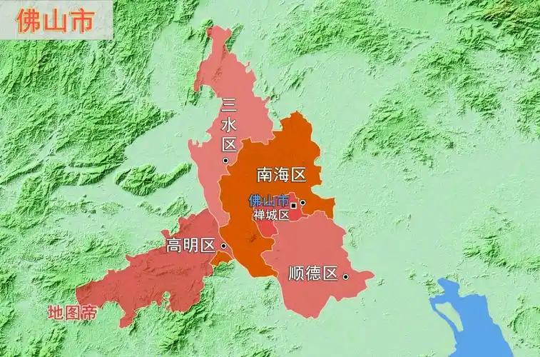 南海是怎么从省级南海郡,变成佛山市下辖的区的?