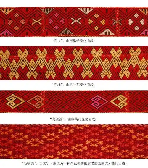 芒市非遗 | 守艺人——景颇族织锦及其代表性传承人排木努_图案