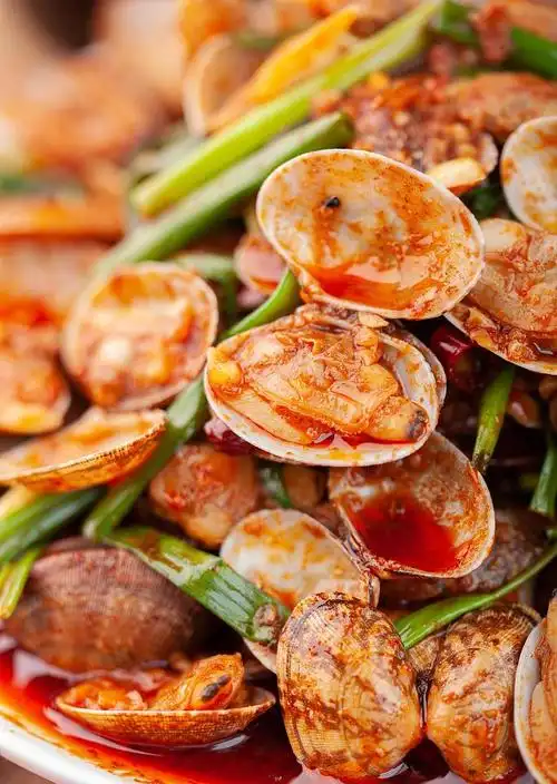 夏天开胃菜#麻辣炒花甲