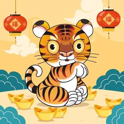 吴冠英《招财虎》数字艺术藏品