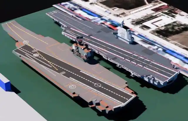 嫉妒使人面目全非,俄媒:中国003航母参考苏联30年前设计