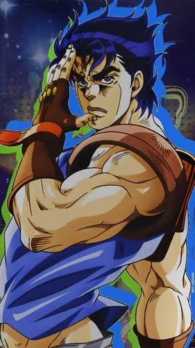 jojo的奇妙冒险第一部男主角初代jojo乔纳森·乔斯达手机壁纸图片(4)