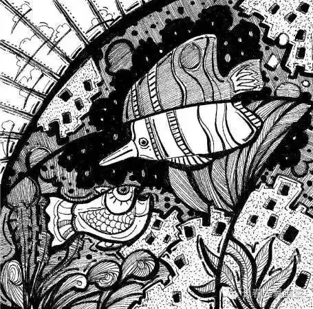 黑白装饰画作品解析及范例