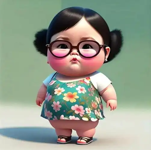 头像:我没有胖嘟嘟 我只是肉很多的小可爱