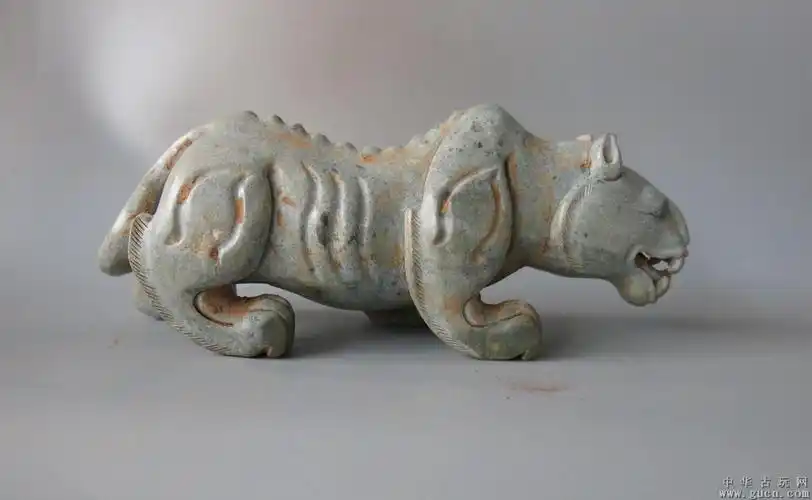 乡下收的出土战汉玉老虎