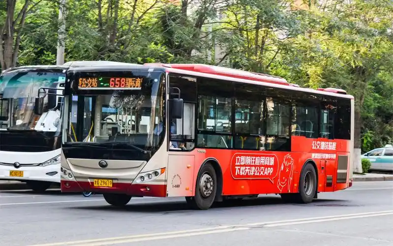 天津公交658路宇通zk6105chevpg41运行实录(1-0467)