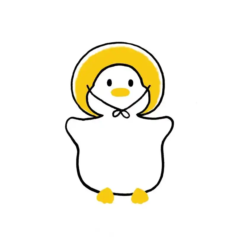 原创-手绘可爱鸭简笔画-合集 手绘简笔画,太可爱了吧近期给大家出教程