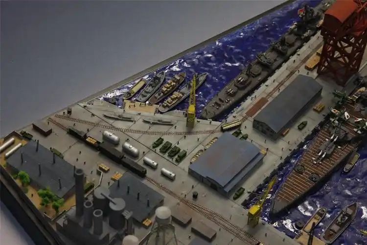 1/700旧日本海军军港 - 舰船模型展示区 - 模型网论坛 - powered by