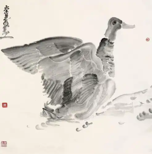 挥洒自如,洁净自然:评周京新的绘画艺术