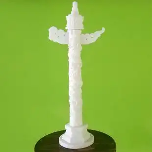 3d打印天安门华表盘龙柱华表故宫中国传统风格龙柱建筑模型定制
