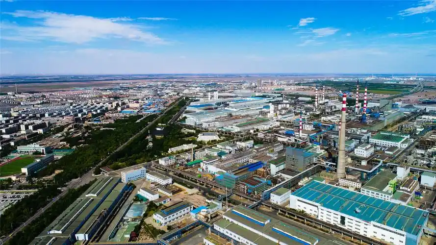 金川集团厂区俯瞰图