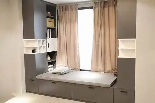 杭州家装中飘窗柜搭配设计以及安装注意事项