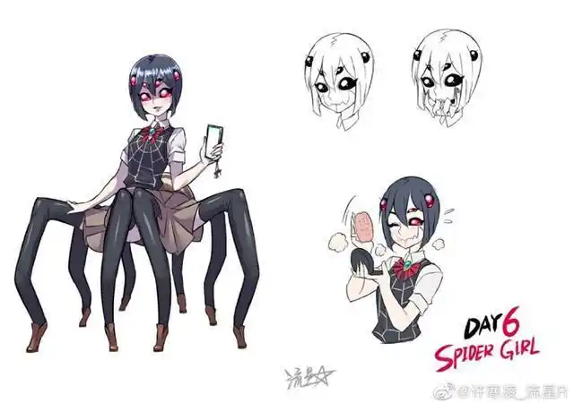 有人画出怪物蜘蛛女第一眼觉得重口可看到cos后爱了