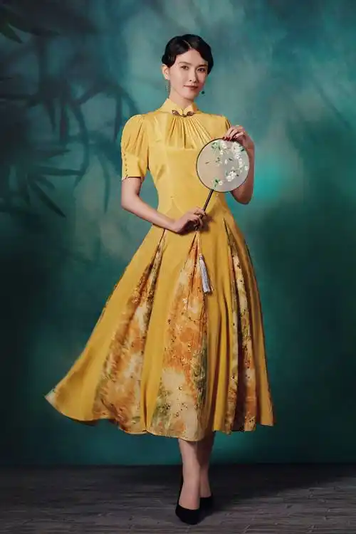 徐洁儿中秋写真释出 化身旗袍美人婀娜多姿_造型_姐姐_角色