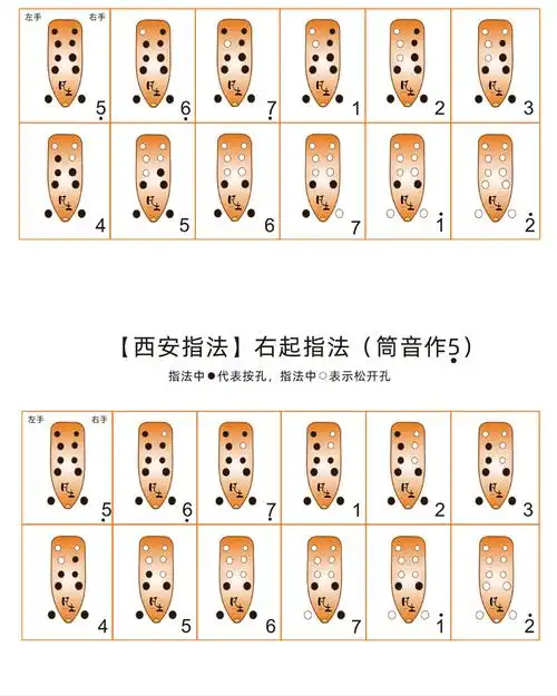 多昂七星十孔黑陶埙双腔初学入门西安指法笔筒埙专业演奏民族乐器西安