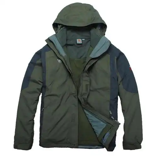 cantorp 美国骆驼户外 男两件套冲锋衣 c73219 军绿色 xxl