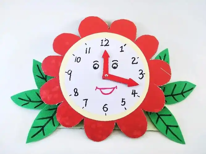 钟表手工制作大全图片钟表手工制作二年级