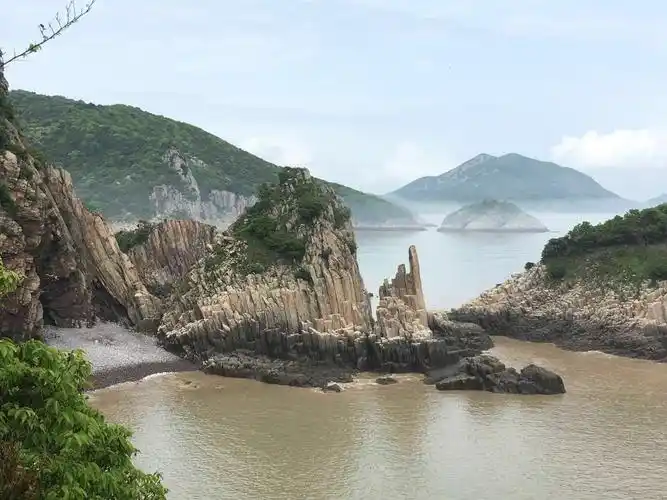 花岙岛海上石林