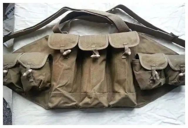 美国学习苏联仿制中国56式冲锋枪弹匣袋有何魔力开启新潮流