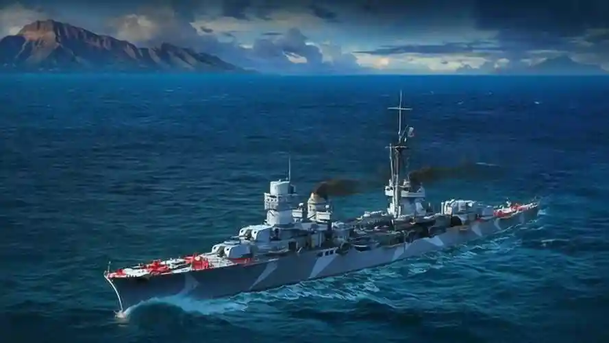 二战德国"祥瑞"战舰欧根亲王号,一艘可以硬扛原子弹的重巡洋