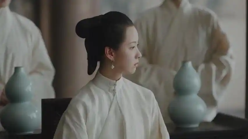 玉楼春陈都灵饰演的孙有德上线陈都灵古装素服造型什么水平