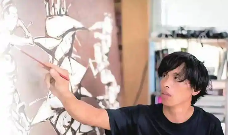 农民画家熊庆华,苦练画画20年,专家:建议回家种地_艺术_绘画_油画