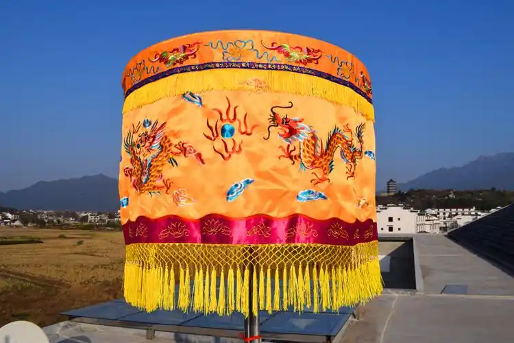 佛教用品五龙宝盖伞华盖佛顶佛伞黄龙伞宝顶经幢佛帐桌围寺庙装饰