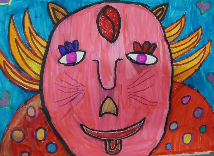 《面具》作品展