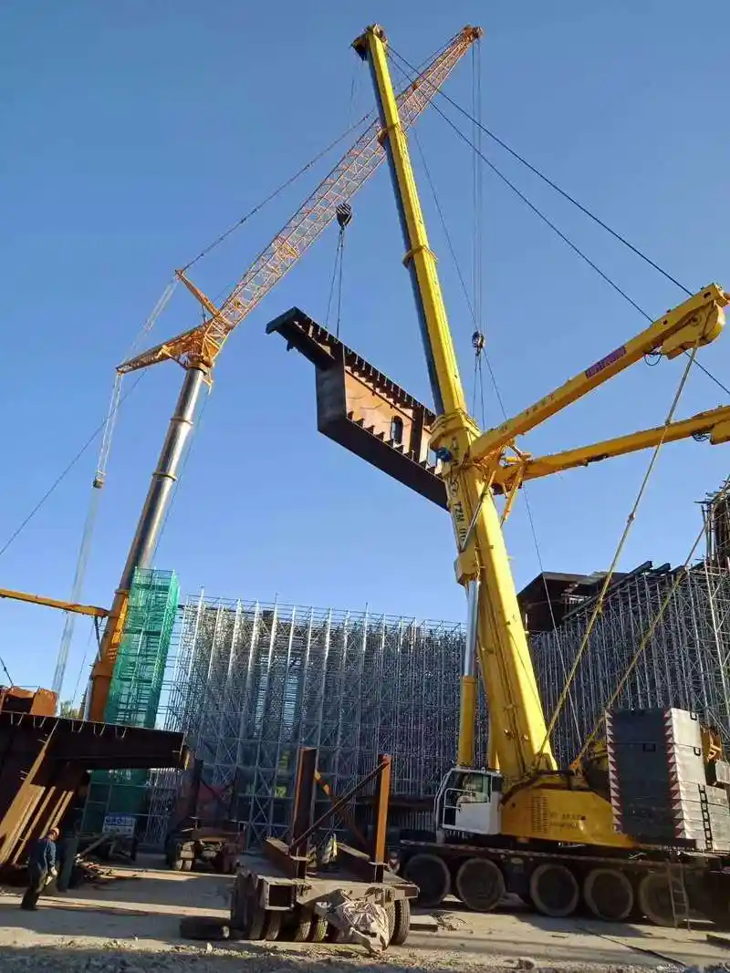 带翅膀的大国重器-500吨吊车