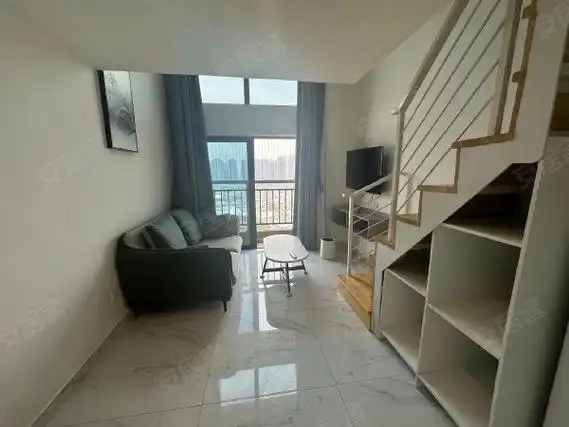 【多图】壹城广场,芳村租房,荔湾西塱小区复式公寓一房一厅急租,民水