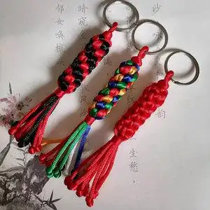 纯手工制作中国结绳编玉米结汽车钥匙扣包挂件节日礼物送好友礼品