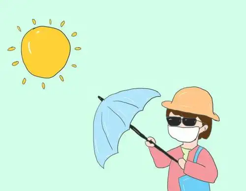 防晒有妙招,高温下不做"黑女孩"!