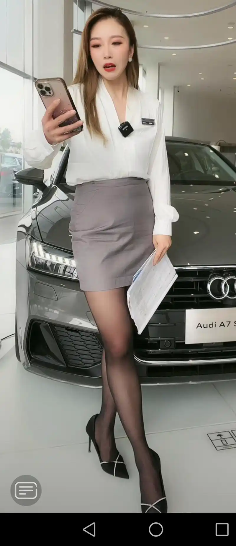 汽车销售小姐姐