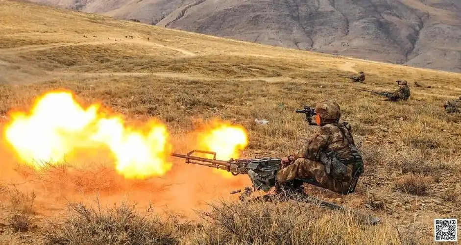 国产重机枪开火瞬间你认出了几种