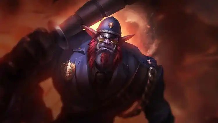 特朗德尔"悍警vs神偷之悍警系列皮肤"巡逻警官 特朗德尔"特效视频