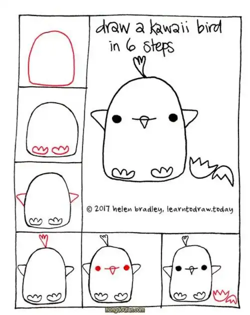 小鸡破壳要如何画一步一步画小鸡简笔画大全