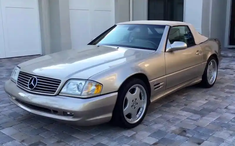 奔驰 r129 sl级 sl600 2001款末期型 美国二手车(机翻字幕敬请见谅)