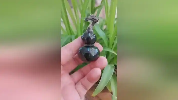 小伙的文玩葫芦,足足盘了30年,已经包浆玉化